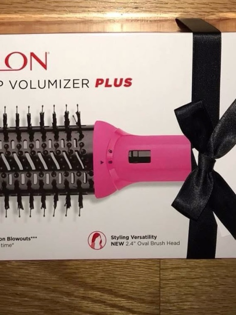 Revlon Pink Oval Brush Volumizer Plus Hot Air Styler